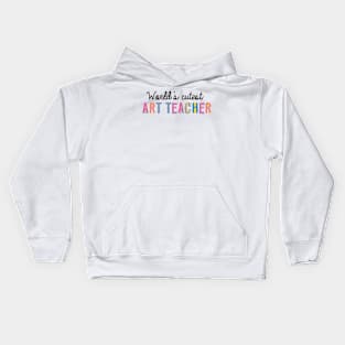 Art Teacher Gifts | World's cutest Art Teacher Kids Hoodie